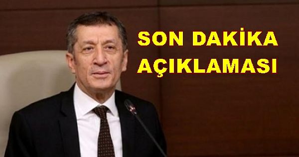 Ziya Selçuk'tan okulların açılış tarihi, yeni tatil, sınıf geçme, dersler, LGS, sınavlar, telafi eğitimleri açıklaması